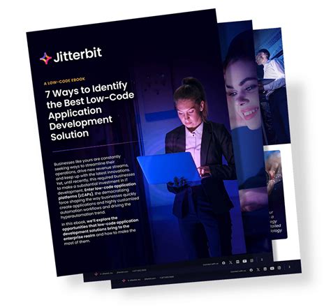 7 Ways To Identify The Best Low Code App Development Solution Jitterbit