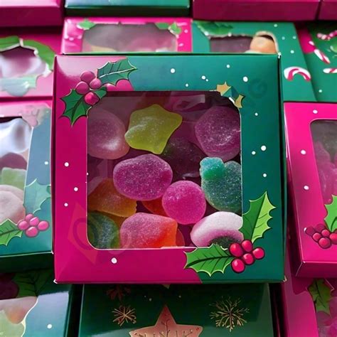 Christmas Candy Boxes Wholesale | Merry and Bright Treats