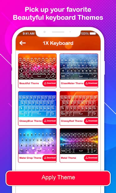 1X Keyboard – Emoji, Stickers, GIF & Free Theme – MobiSoftech