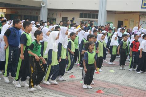 Sekolah Kebangsaan Tun Syed Ahmad Shahabudin Sekitar Majlis Pelancaran Bulan Kecergasan