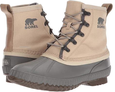 Sorel Cheyanne II Short Canvas Men S Waterproof Boots Mens Waterproof