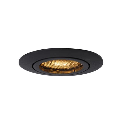 Recessed Spot Black Rotatable And Tiltable Ude Honey Lampandlight Uk