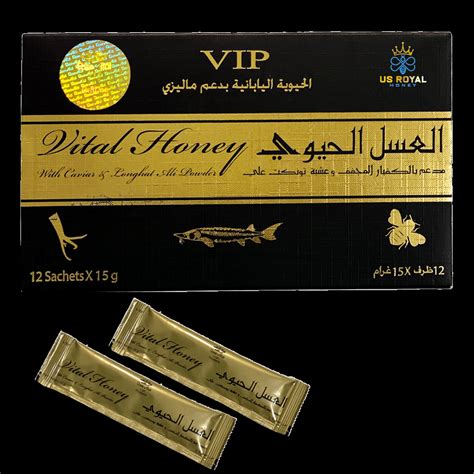 Vital Honey For Men 12 Sachets 15 G ⋆ Us Royal Honey