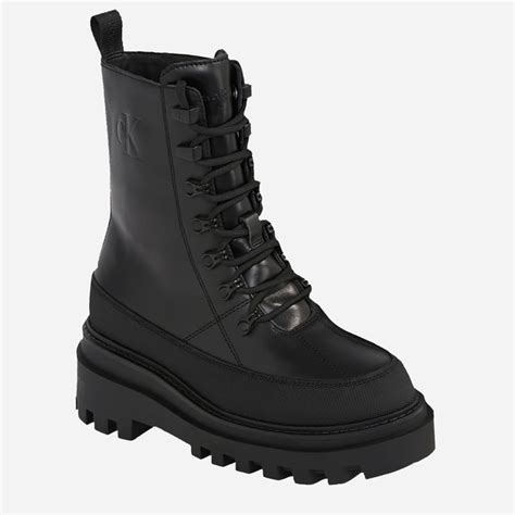 Женские ботинки высокие Calvin Klein Jeans YW0YW01110 38 Черные ...