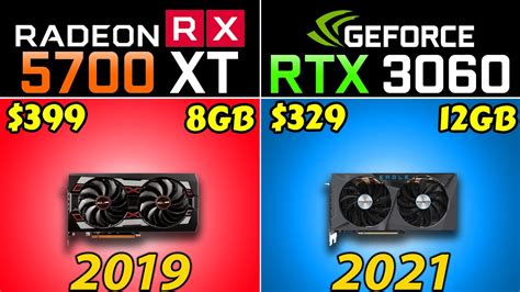 Rx 5700 Xt Vs Rtx 3060 20 New Games Benchmarks Youtube