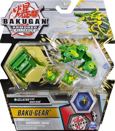 Buy Bakugan Ultra Gillator With Transforming Baku Gear Armored