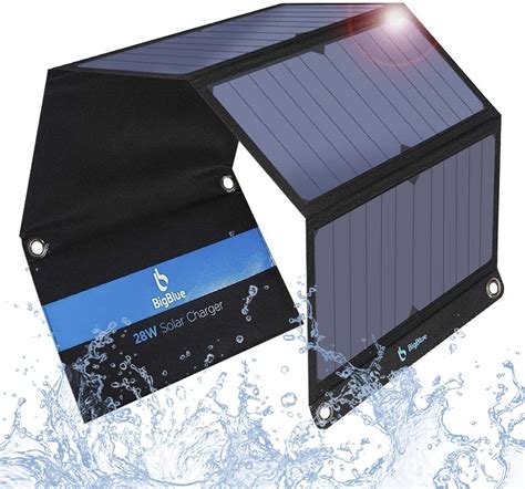 Bigblue Usb Ports W Solar Charger V A Max Total Foldable