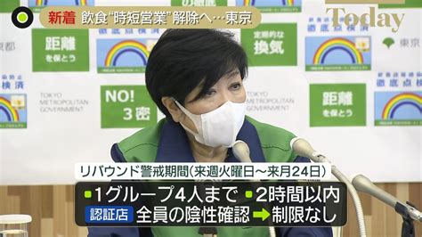 東京都 22日から飲食店への時短要請解除（2022年3月17日掲載）｜日テレnews Nnn