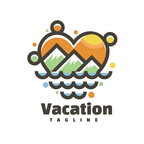 vacation logo template 41044318 Vector Art at Vecteezy