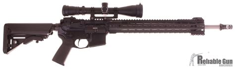 Used Pws Custom Build Ar 15 Rifle 18 5 56 Rainier Arms Ultra Match