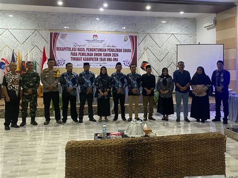 Kaban Kesbangpol Wakili Bupati Touna Hadiri Rapat Pleno Rekapitulasi