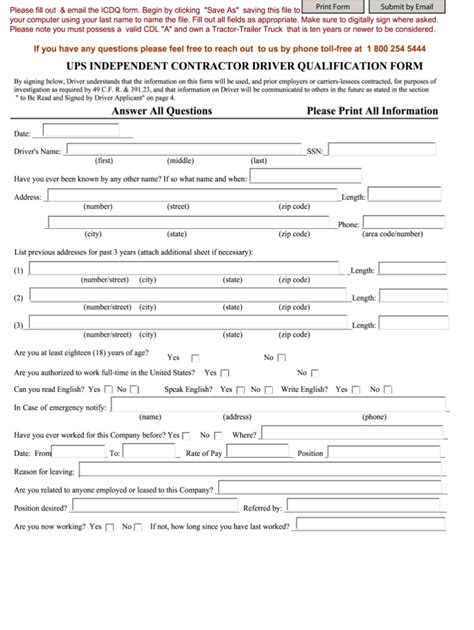 Truck Driver Agreement Sample Fill Out And Sign Printable Pdf For