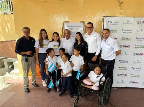 Fundaci N Ficohsa Y Usaid Inauguran Renovado Centro Educativo En Cop N