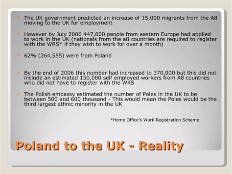 Migration Case Study Poland To Uk | PPT