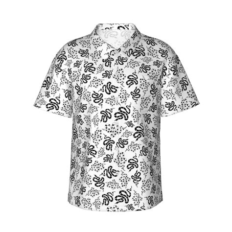 white short sleeve button down shirt men 5