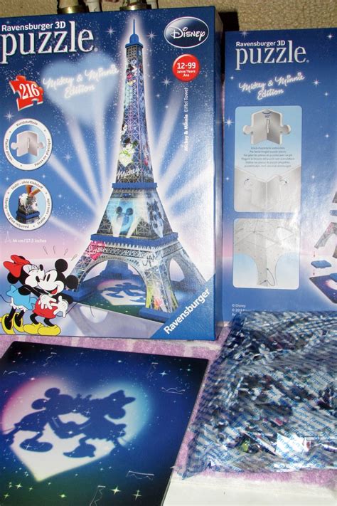 Heck Of A Bunch Mickey Minnie Eiffel Tower D Puzzle Review And