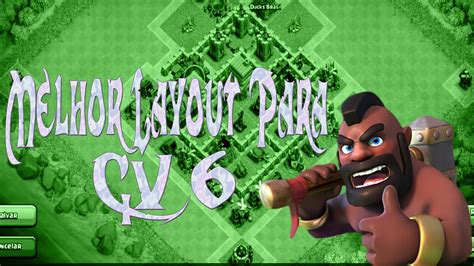 Melhor Layout Para CV 6 Estratégia de Defesa Clash of Clans YouTube