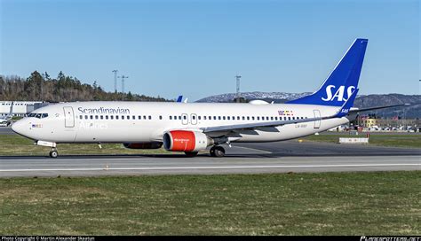 Ln Rrf Sas Scandinavian Airlines Boeing P Wl Photo By Martin