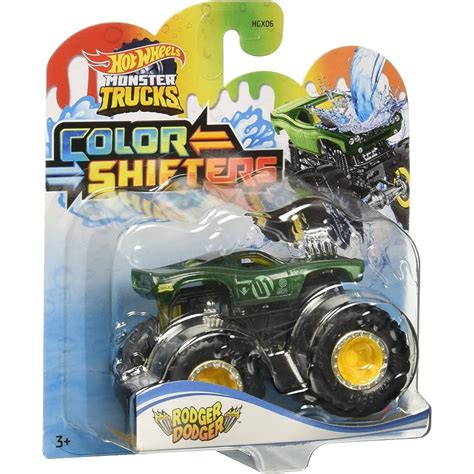Jual Hot Wheels Monster Trucks Color Shifters Rodger Dodger Shopee Indonesia