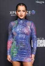 Isabela Merced Sexy Flaunts Her Hot Figure And Legs At Universal Music Group Grammy Party In Los