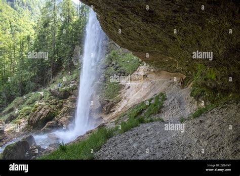 Wasserfall Pericnik Falls Slap Pericnik Im Triglav Nationalpark