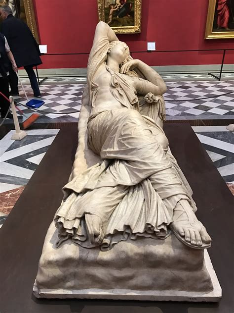 Sleeping Ariadne Galleria Degli Uffizi Florence Italy Flickr