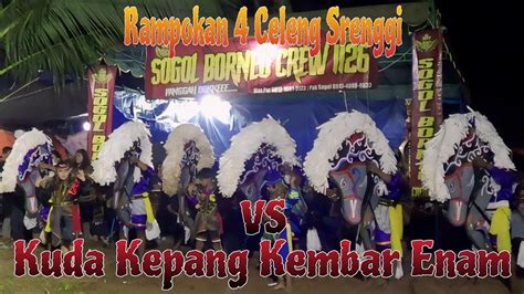 Rampokan 4 Celeng Srenggi VS Kuda Kepang Kembar Enam Kesenian Kuda