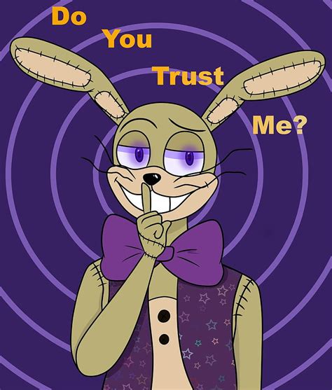 Glitchtrap Do You Trust Me Fnaf Help Wanted Hd Phone Wallpaper Peakpx