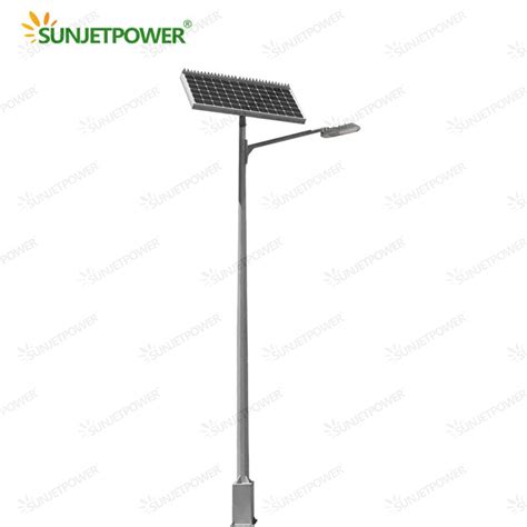 Smart Solar Street Light Iot Zigbee Controlling 30W Dimming Solar LED