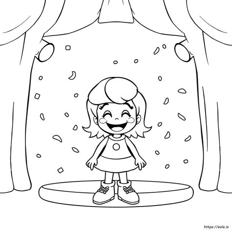 Coloriage Smiley Miley