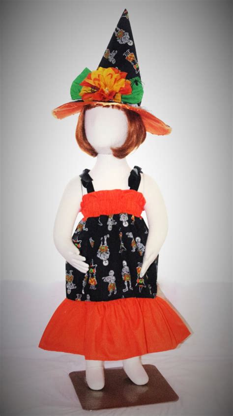 Kids Witch Halloween Costume Girls Sizes 24M/2T 3T 4T 5/6 - Etsy