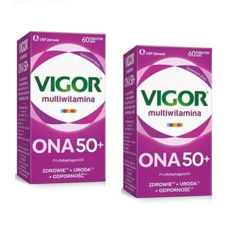 Vigor Multiwitamina Ona X Tabletek Tabletek Cena Opinie