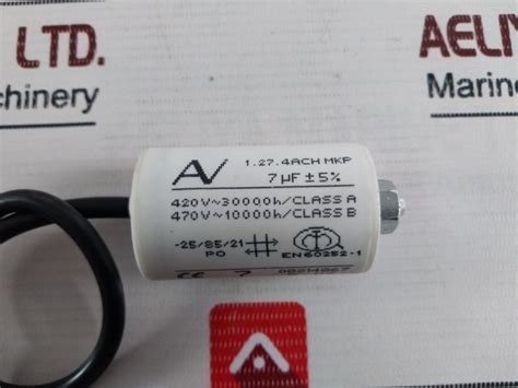 Av Arcotronics 1.27.4ach Mkp Motor Starter Capacitor - Aeliya Marine