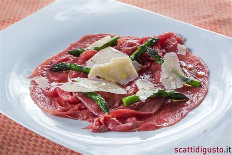 Ricetta Facile Carpaccio Con Asparagi E Parmigiano Reggiano