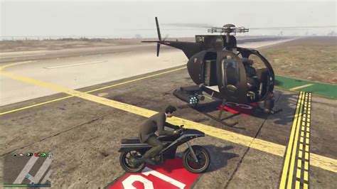 GTA 5 Gunrunning DLC Pegassi Oppressor Rocket Bike Vs Buzzard