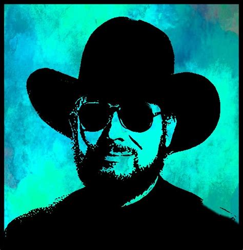 Hank Williams Jr Digital Art By Bob Smerecki Pixels