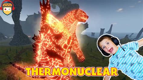 Thermonuclear Godzilla Remodel Showcase Kaiju Universe Update Youtube