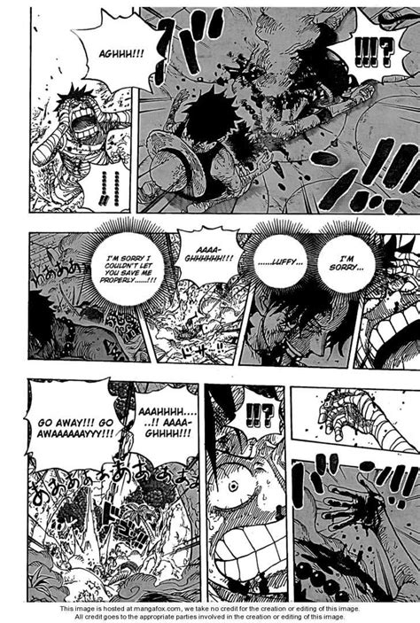 Luffy One Piece Manga Panels