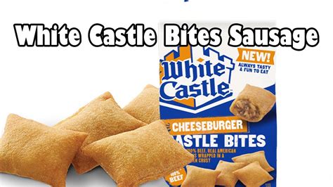 White Castle Cheeseburger Bites Sausage YouTube