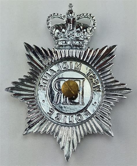 West Midlands Police Helmet Badge | Time Militaria