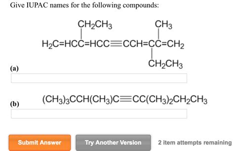 Give The Iupac Names PELAJARAN