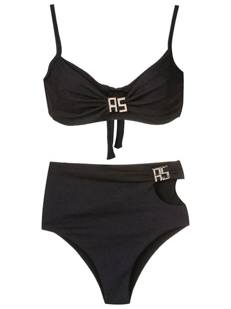 Amir Slama Cut Out Detail Bikini Smart Closet