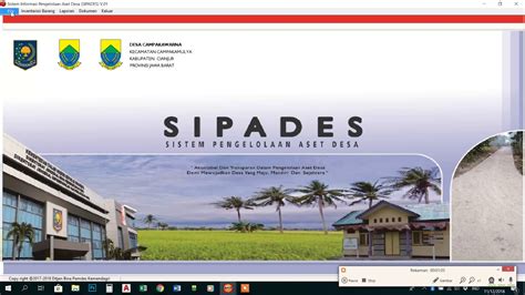 Tutorial Aplikasi Sipades Youtube