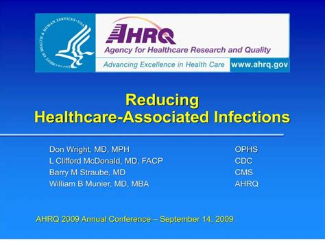 Ppt Reducing Healthcare Associated Infections Powerpoint Presentation