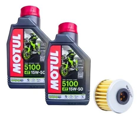 Kit Troca De Leo Motul Lt Crf X Filtro Ved Fvc Parcelamento