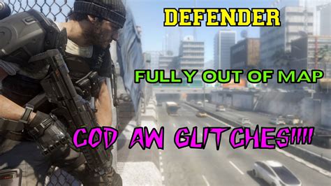 Call Of Duty Aw Glitches Fully Out Of Map Defender Youtube