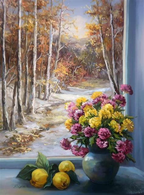 Aproape Iarna Tablouri De Suflet Si Vis Flower Painting Beautiful