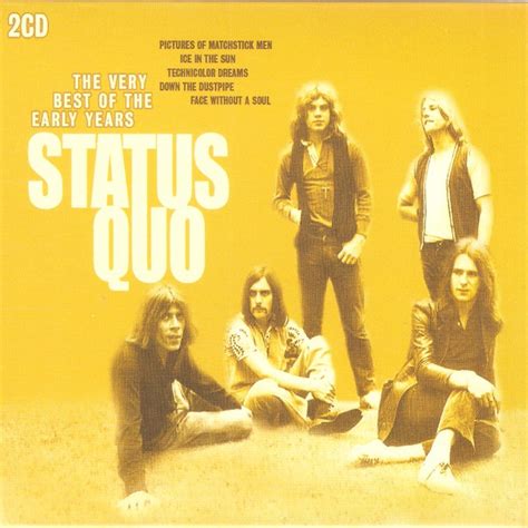 Status Quo The Very Best Of The Early Years 2 X Cd Compilation 2015 [r8063293] Discogs