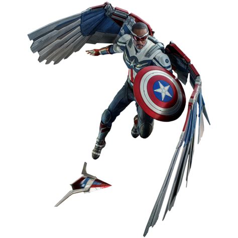 The Falcon And The Winter Soldier Captain America 16th Scale Hot