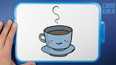 Como Dibujar Un Taza Paso A Paso Dibujo Fácil De Taza Kawaii Youtube